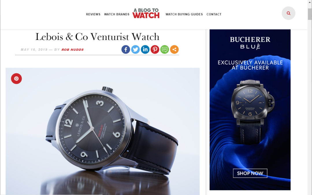 Lebois & Co Venturist on aBlogtoWatch