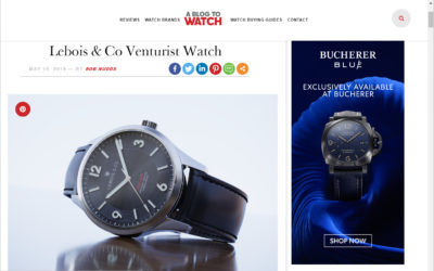 Lebois & Co Venturist on aBlogtoWatch