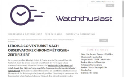 Lebois & Co Venturist on Watchthusiast